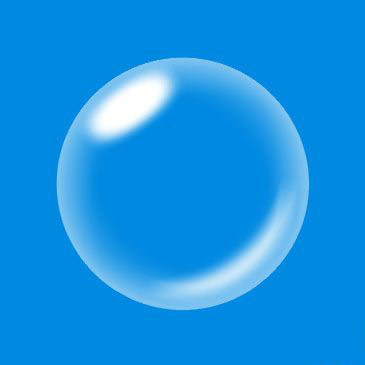 晶莹剔透的气泡效果图