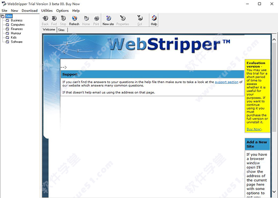 webstripper(离线浏览器)