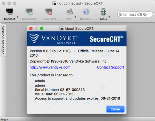 securecrt mac 破解版