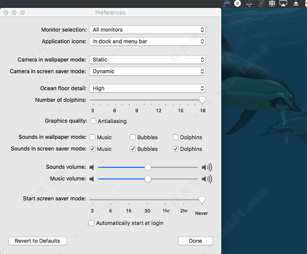 dolphins 3d Mac破解版