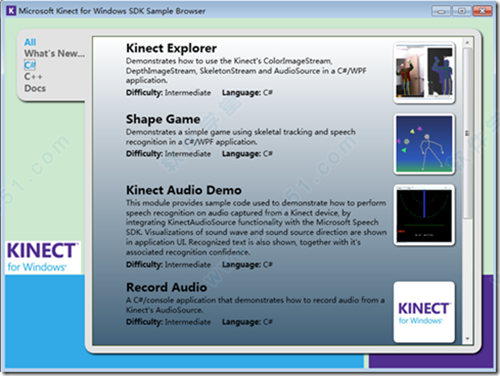 Kinect for Windows SDK