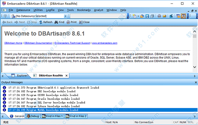 Embarcadero DBArtisan8.6.1破解版