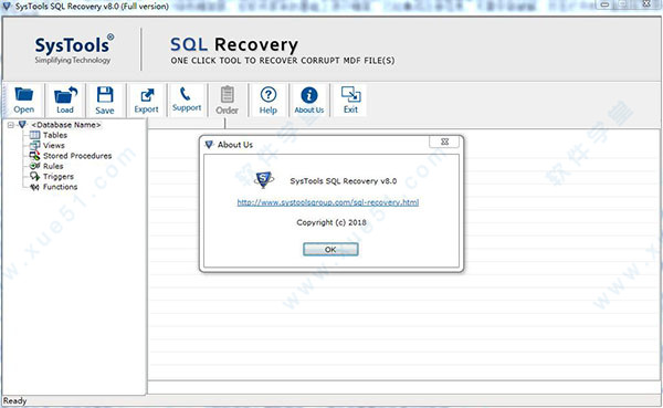 SysTools SQL Recovery8.0破解版
