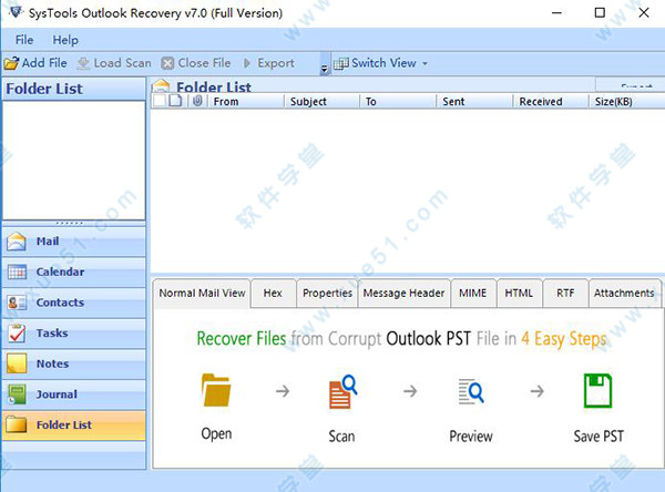 SysTools Outlook Recovery破解版