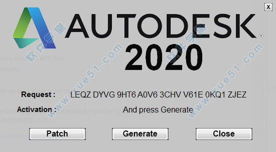 AutoCAD mep 2020注册机