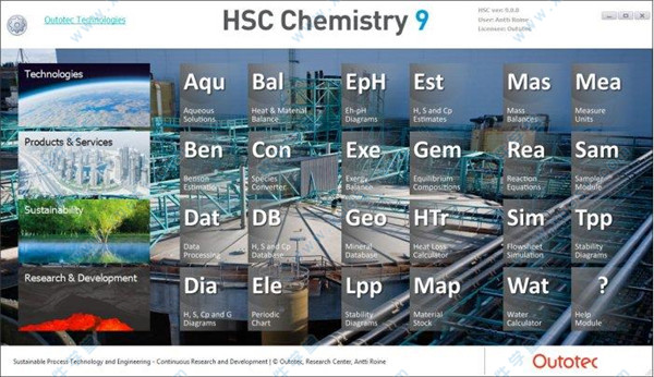 Outotec HSC Chemistry 9破解版