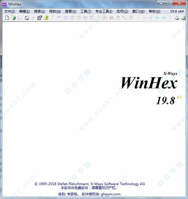 WinHex v19.8SR7绿色中文特别版