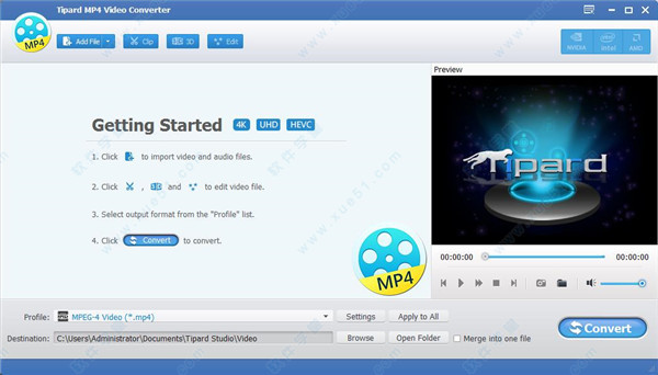 Tipard MP4 Video Converter v9.2.18破解版
