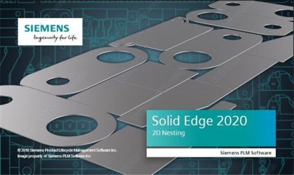 Siemens Solid Edge 2D Nesting 2020 x64破解版