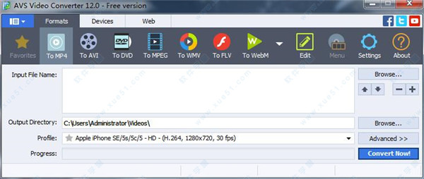 AVS Video Converter v12.0.2.652中文破解版