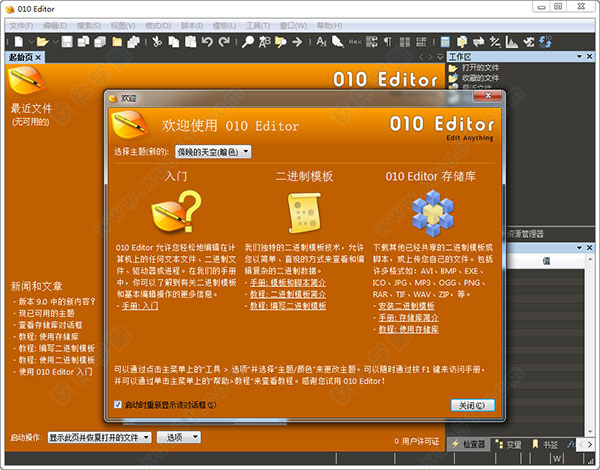 010 Editor(专业文本/十六进制编辑器) v10.0.1汉化破解版
