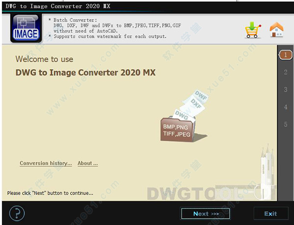DWG to Image Converter MX