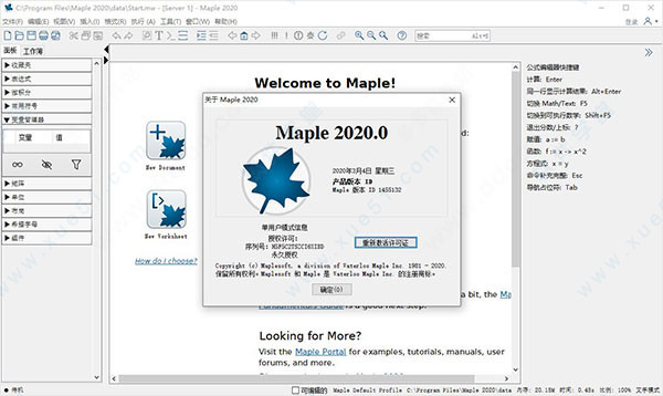 maplesoft maple 2020