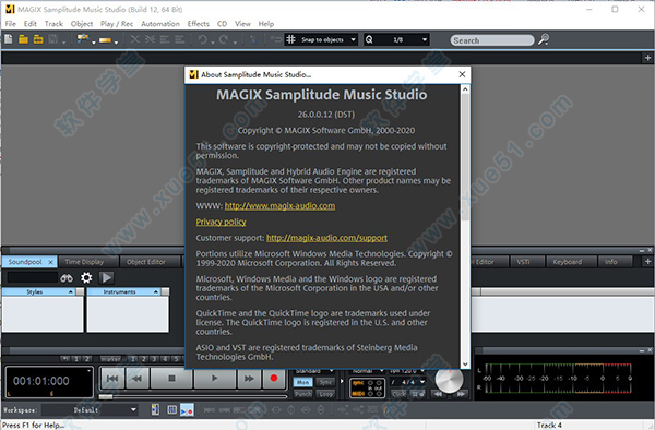 Samplitude Music Studio 2021破解版