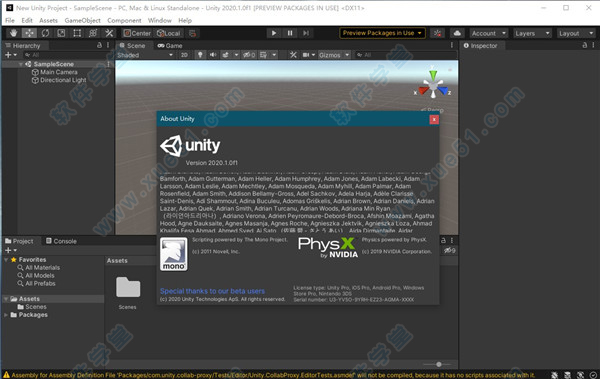 UnitySetup,UnitySetup破解版-UnitySetup64-2020.3.25f1破解版3322