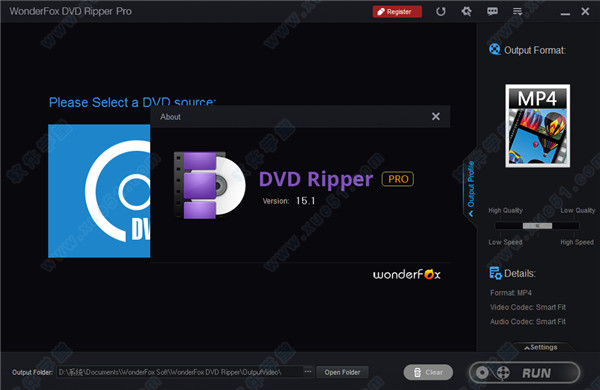 WonderFox DVD Ripper pro 15中文破解版