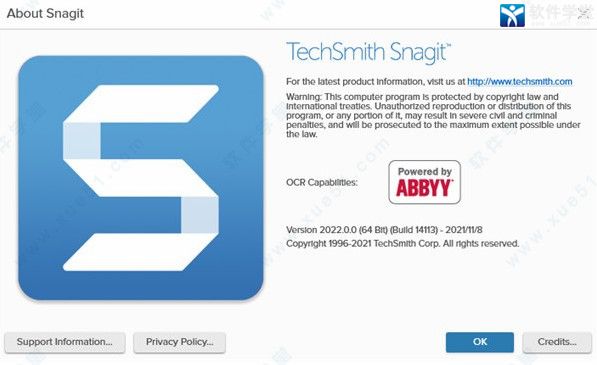 Snagit 2022密钥