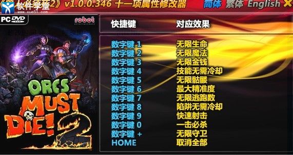 兽人必须死2修改器