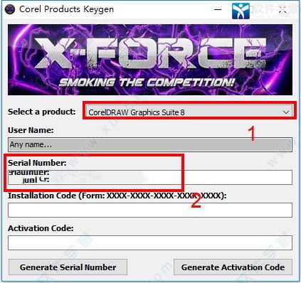coreldraw 12注册机