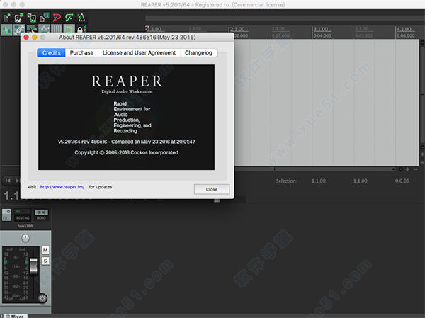 reaper mac破解版