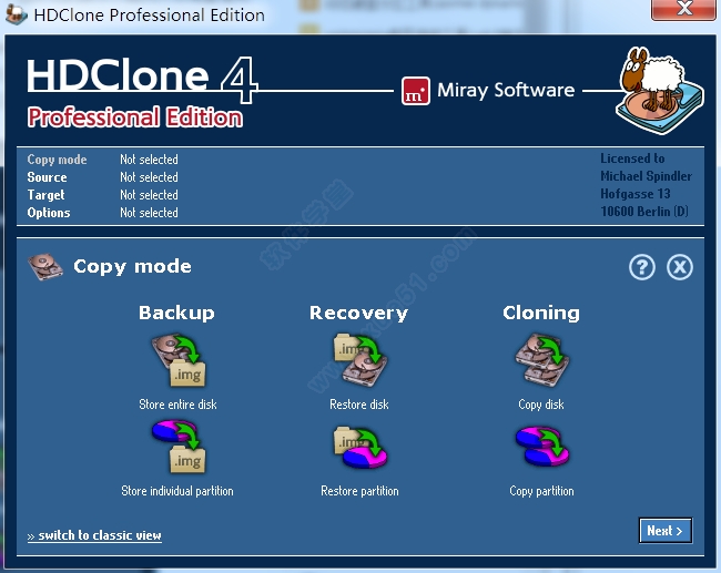 HDClone(硬盘拷贝工具)