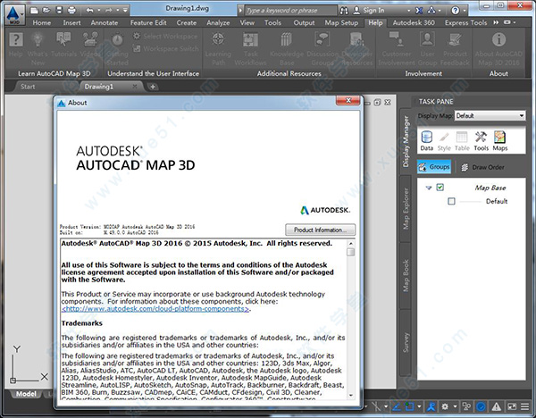 autocad map 3d 2016破解版