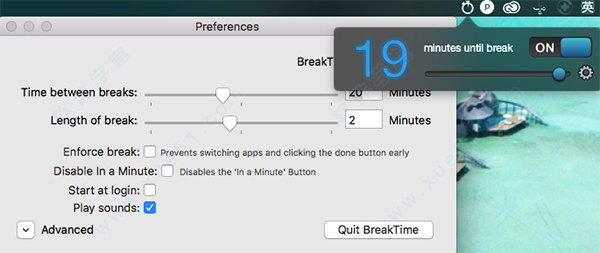 breaktime mac 破解版