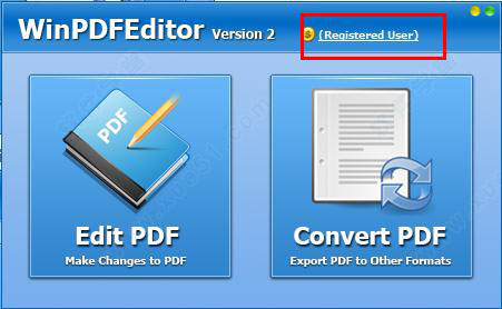 WinPDFEditor注册版