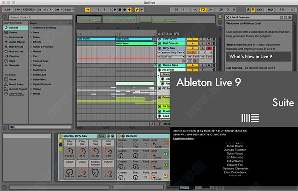 ableton live 9 mac破解版
