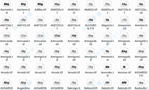 coreldraw字体下载