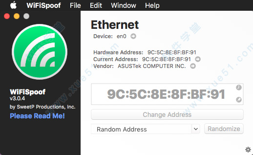 wifispoof mac 破解版