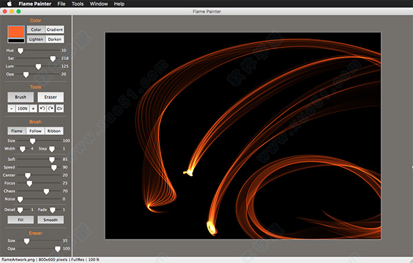 flame painter mac 破解版