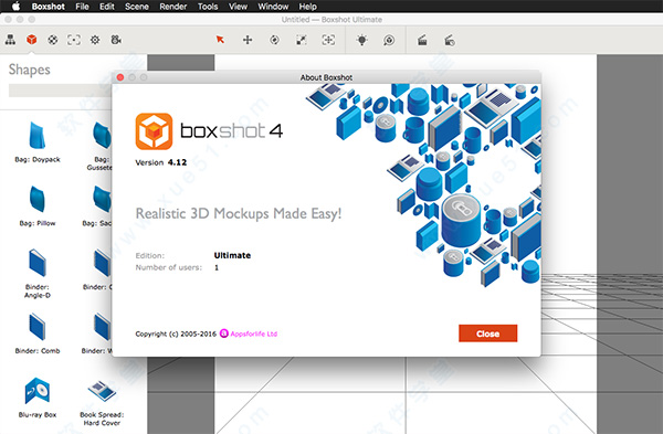 boxshot4 mac破解版