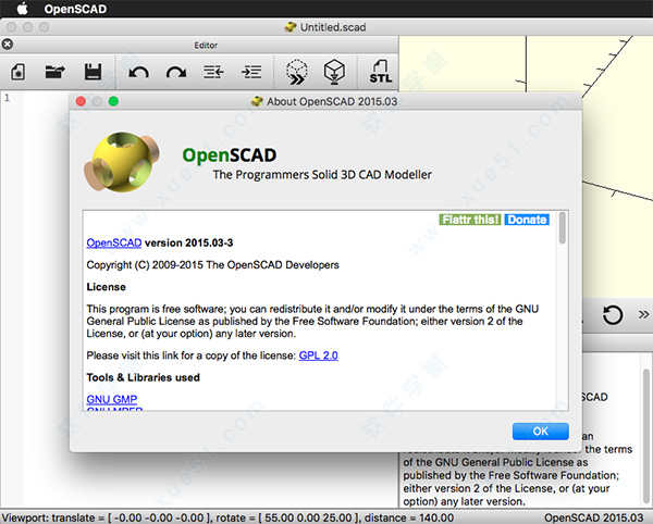openscad for mac