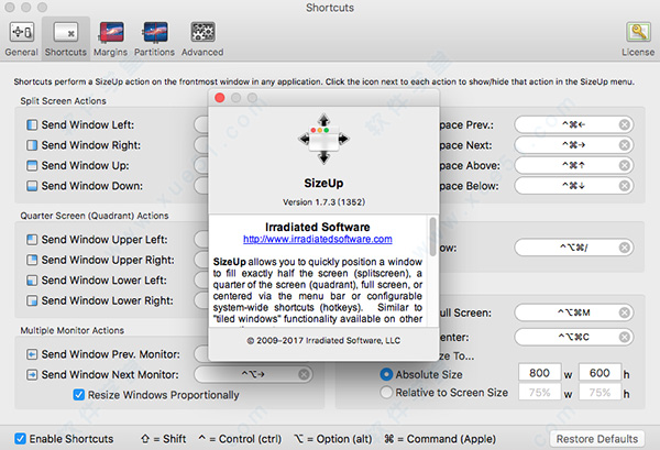 sizeup for mac 破解