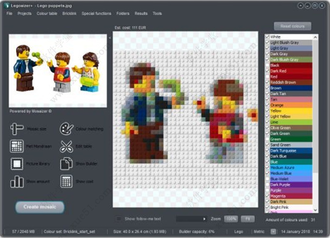 Legoaizer+