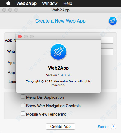 web2app for mac