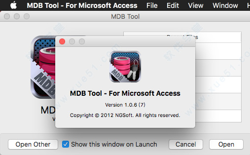mdb tool mac