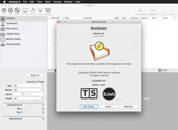 invoices mac破解版