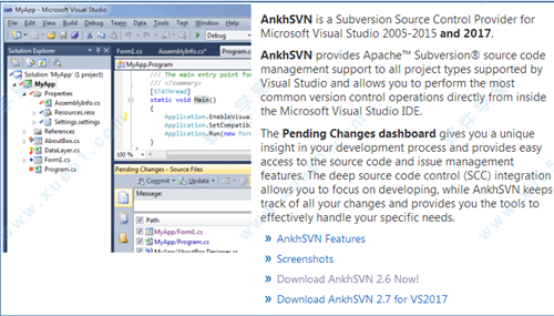 ankhsvn vs2015