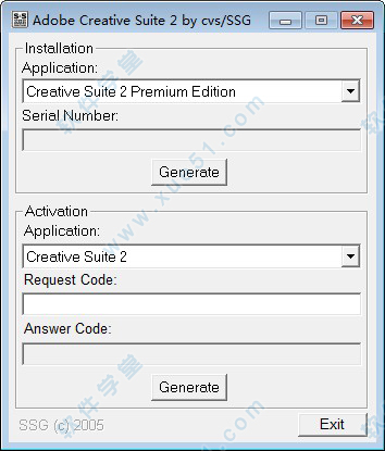 Adobe illustrator(AI) cs2注册机