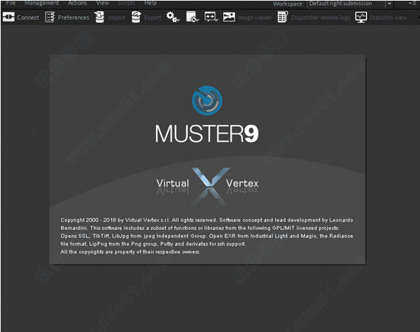 Virtual Vertex Muster