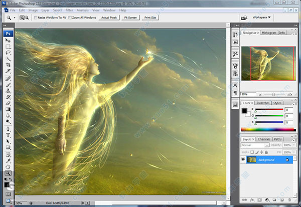 Photoshop CS3绿色精简便携版