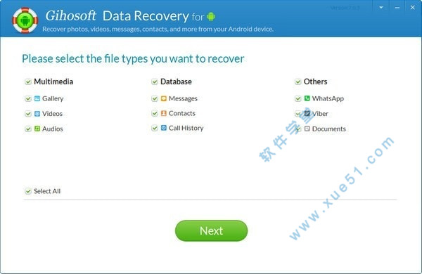 Gihosoft Free Android Data Recovery