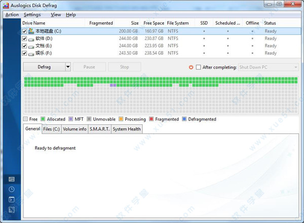 Auslogics Disk Defrag v8.0.24.0绿色便携版
