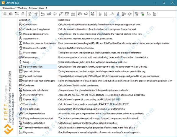 阀门选型软件Conval 10破解版