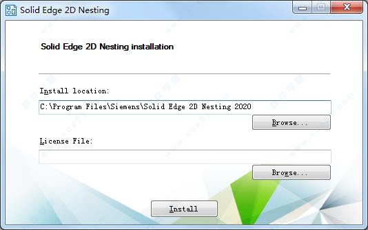 Siemens Solid Edge 2D Nesting 2020 x64破解版