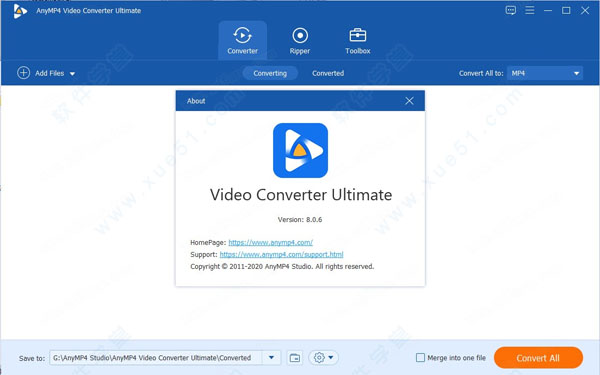 AnyMP4 Video Converter Ultimate破解版
