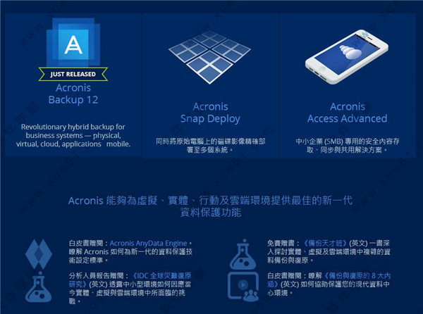 Acronis Backup Advanced最新破解版