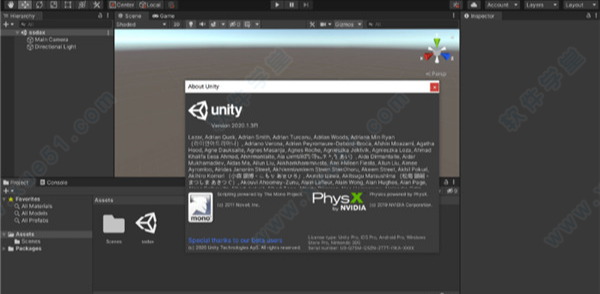 Unity Pro 2021精简破解版